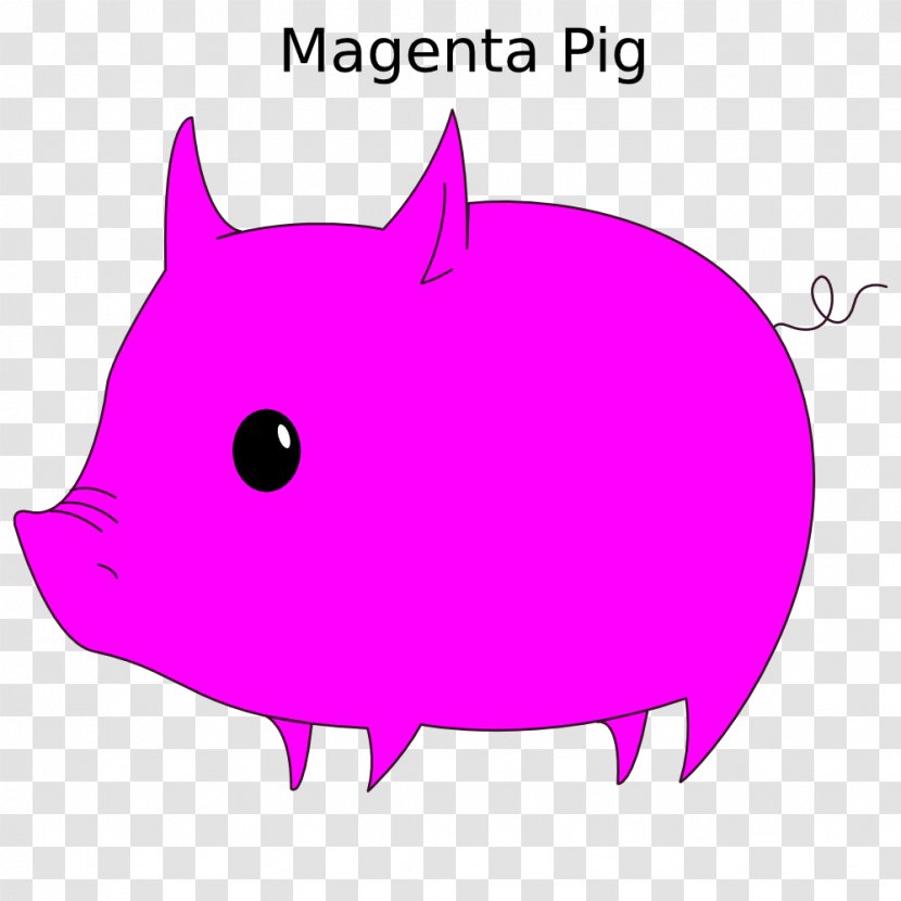 Wild Boar Clip Art - Piggy Bank - Pig Transparent PNG