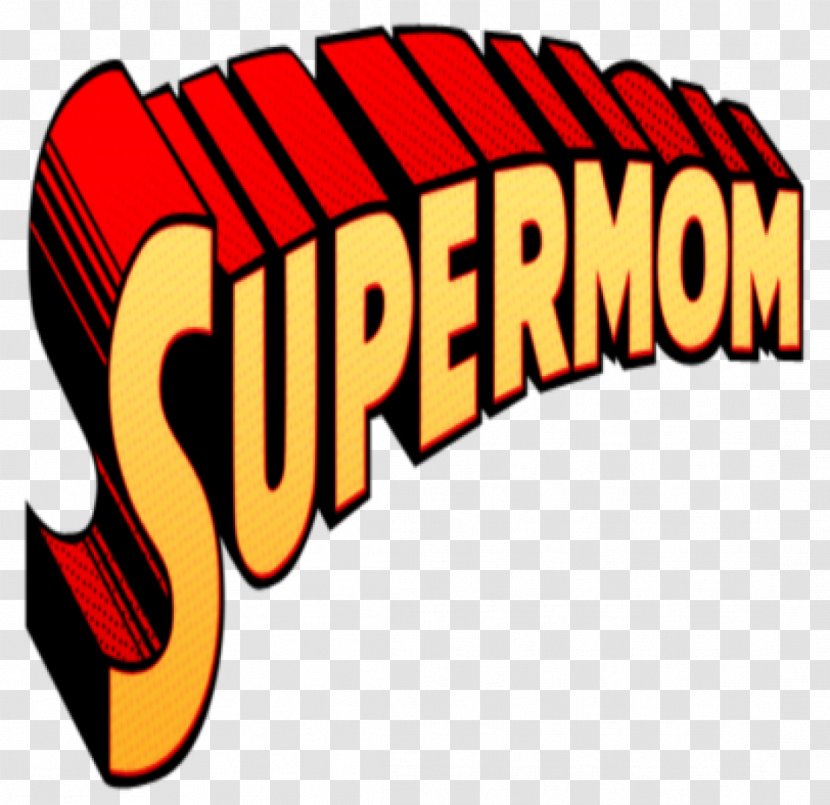Superman Superwoman Logo Clip Art - Brand - Mom Transparent PNG