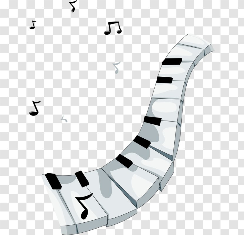 Musical Instrument Child Play - Flower - White Piano Keys Transparent PNG