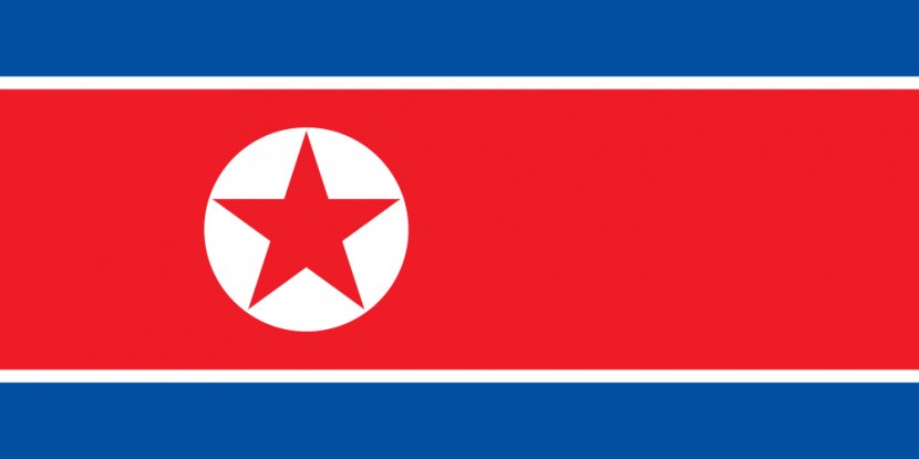 Flag Of North Korea United States Korean War - South Carolina Vector Transparent PNG