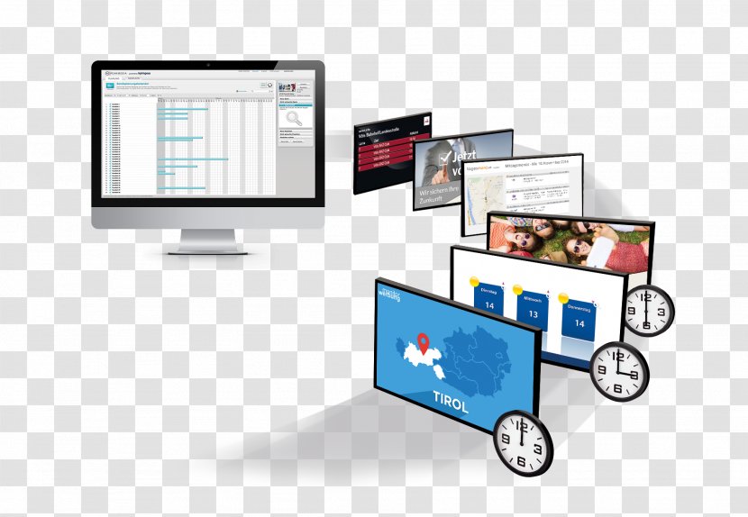 Content Management System Template Computer Software Monitors - Signage Solution Transparent PNG