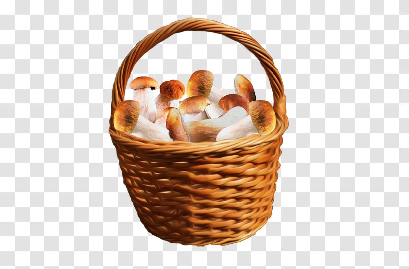 Mushroom Basket Fungus Clip Art - Gift Transparent PNG