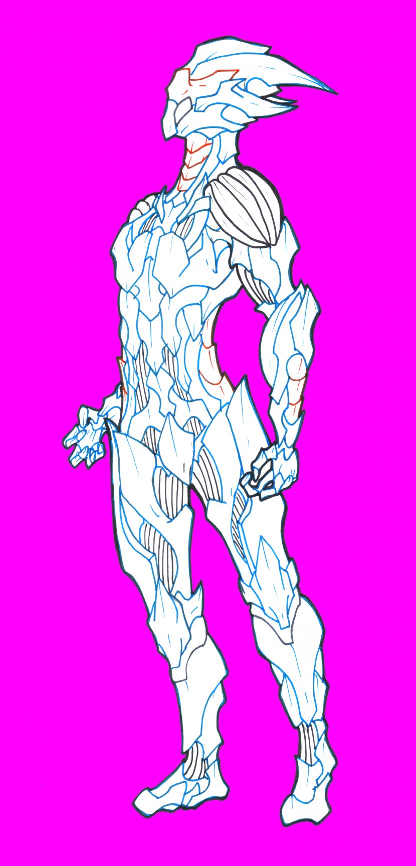 Drawing Line Art Human Body - Tree - Robocop Transparent PNG