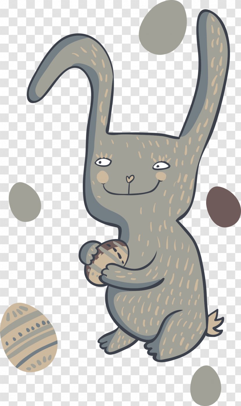 Cartoon Illustration - Rabits And Hares - Bunny Transparent PNG