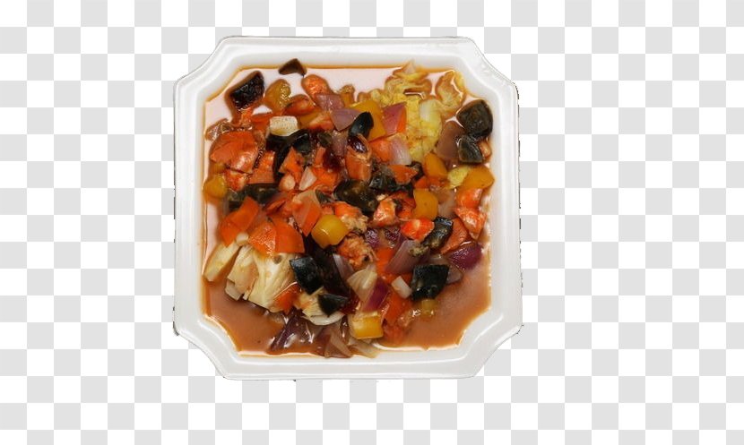 Vegetarian Cuisine Chinese Caponata Vegetable Carrot - Fungus Onion Salad Transparent PNG