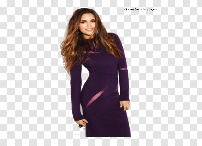 Nina Dobrev The Vampire Diaries Dress Clothing - Velvet Transparent PNG