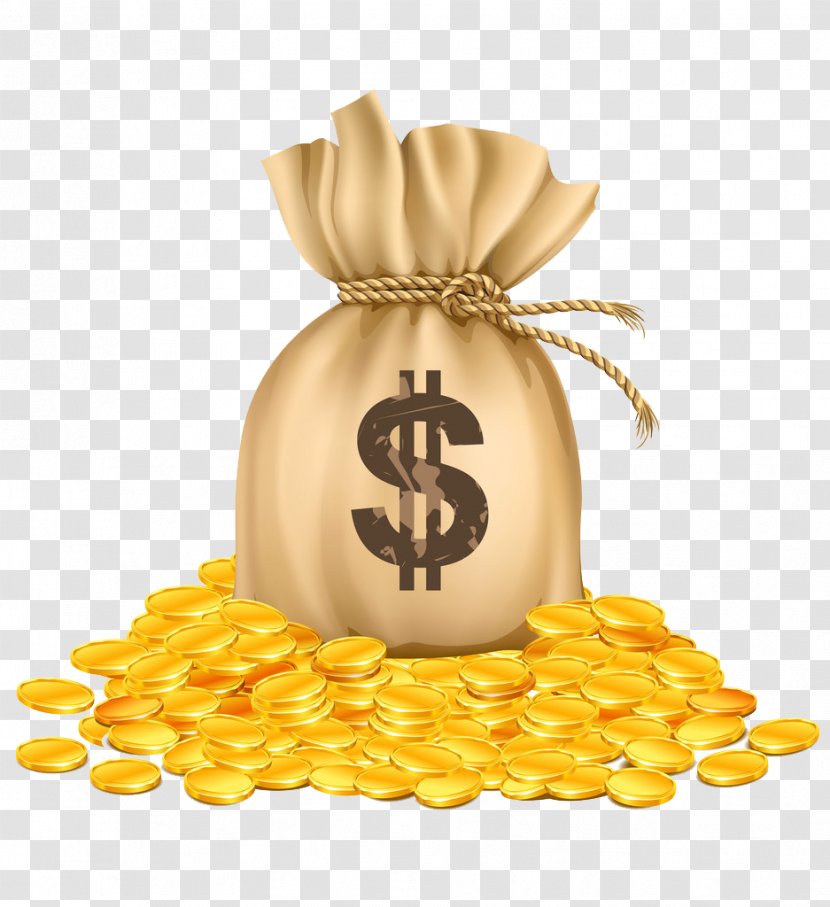 Money Bag Coin Gold - Goldmoney Transparent PNG