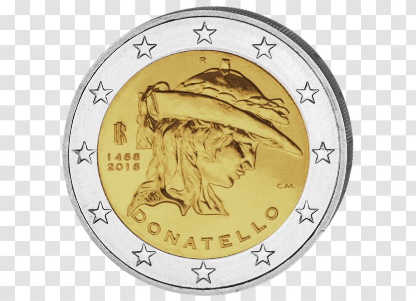 2 Euro Coin Coins Commemorative Monnaie De Paris - 1 Transparent PNG