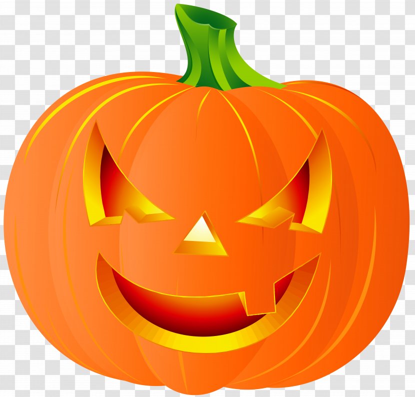 Jack-o'-lantern Pumpkin Halloween Clip Art - Vegetable - PNG Image Transparent PNG