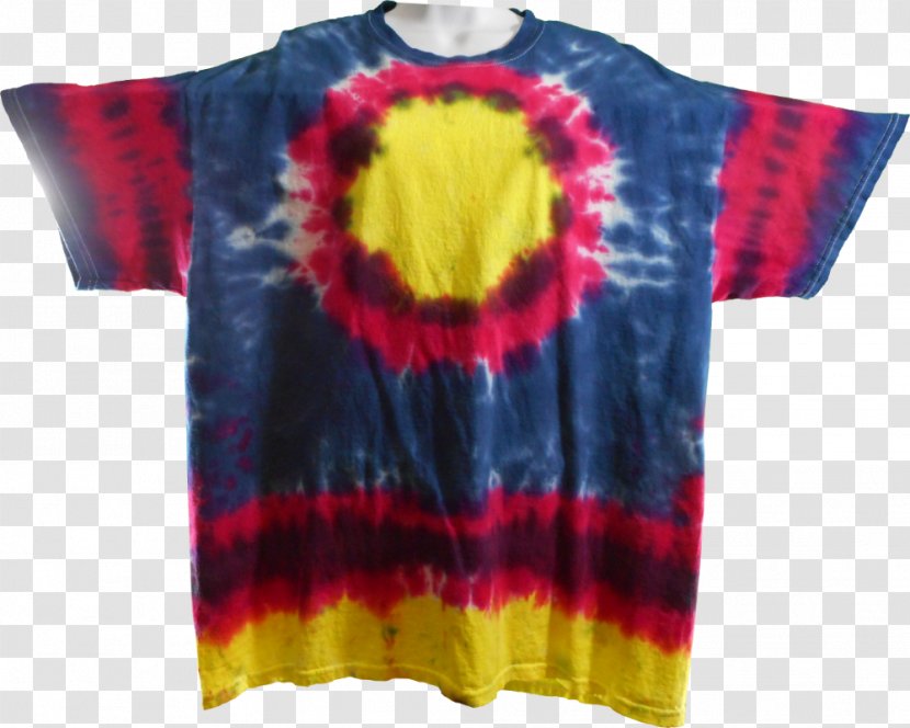 T-shirt Tie-dye Reactive Dye Textile Transparent PNG