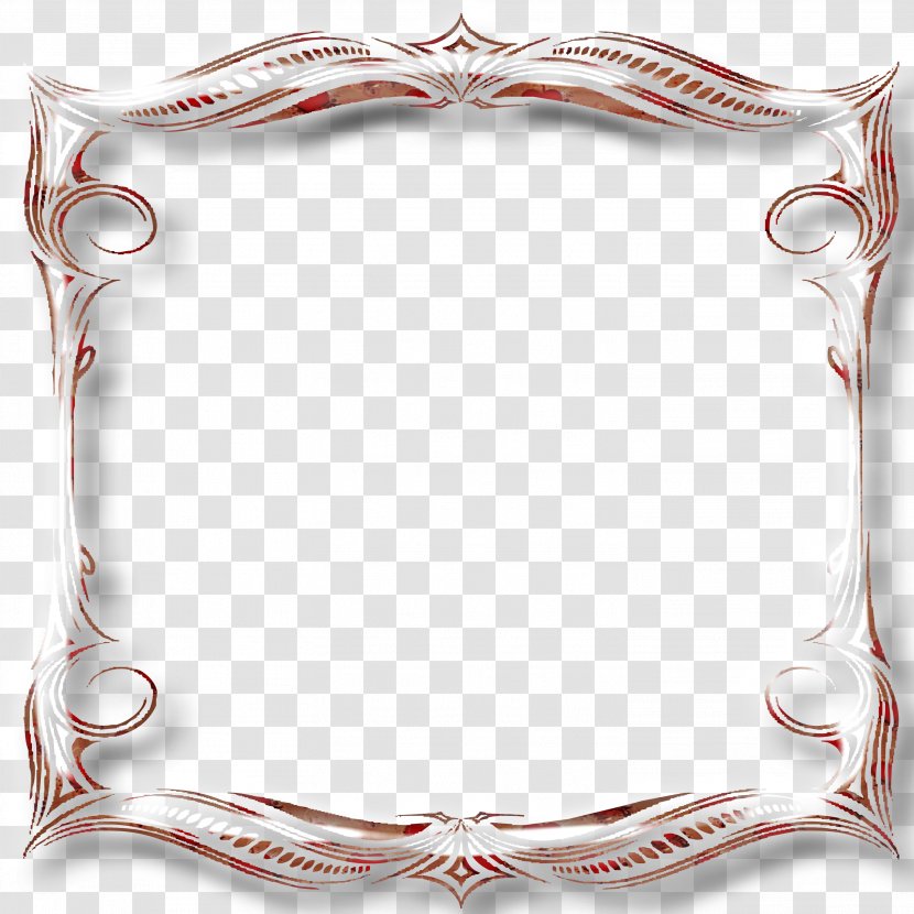 Picture Frames Victory Day Clip Art - Photography - Red Frame Transparent PNG