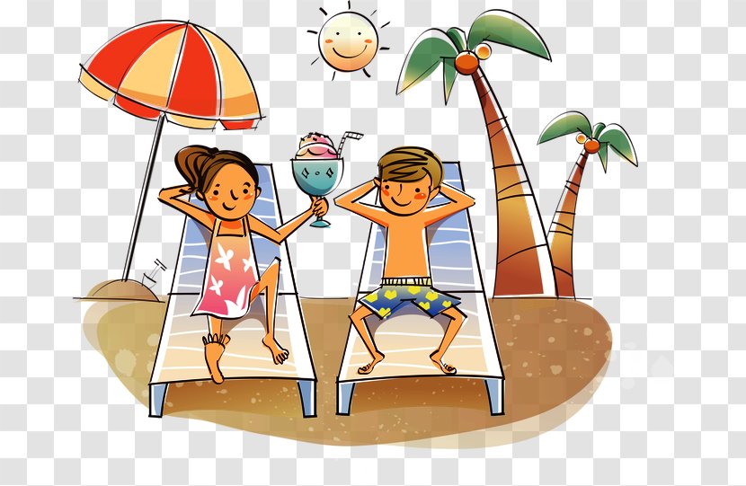 Clip Art Openclipart Image Drawing Illustration - Vacation - Summer Holiday Transparent PNG