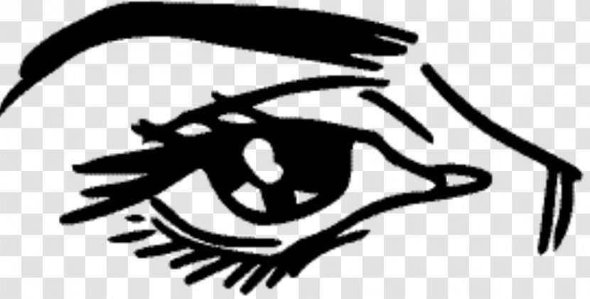 Eye Symbol - Blackandwhite Transparent PNG