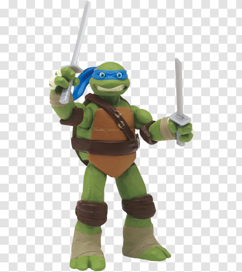 Turtle Cartoon - Leonardo - Figurine Transparent PNG