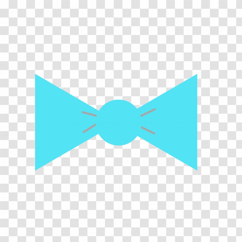 Bow Tie Necktie Boy Baby Shower Clip Art - Teal Transparent PNG