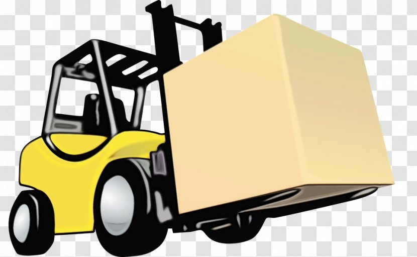 Motor Vehicle Forklift Truck Mode Of Transport - Automotive Wheel System - Moving Transparent PNG