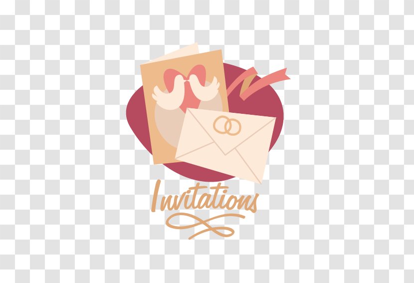 Cartoon Logo - Paper - Wedding Invitations Transparent PNG