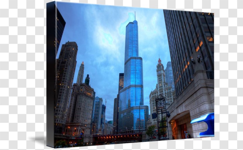 Skyscraper Skyline Landmark Theatres Cityscape Stock Photography - Samsung Galaxy S4 - Chicago City Transparent PNG