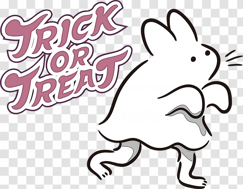 TRICK OR TREAT Happy Halloween Transparent PNG