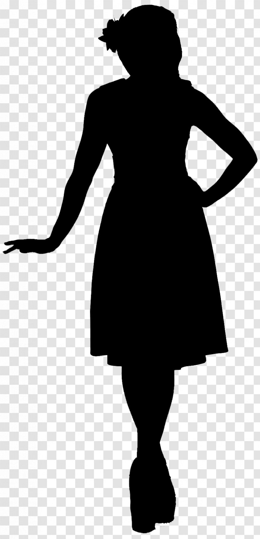 Hello, Dolly! Silhouette Drawing Stencil The Matchmaker - Dress - Sleeve Transparent PNG