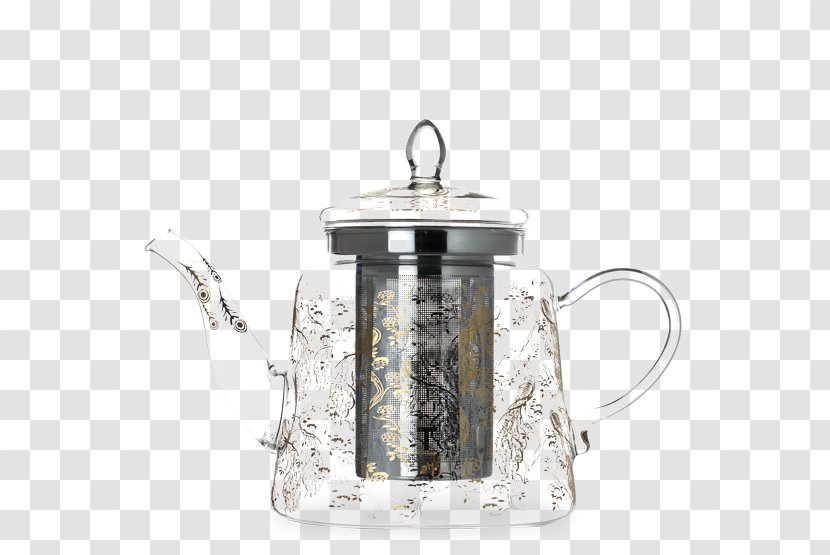 Kettle Mug Teapot Turkish Tea - 2 Gold Peacock Transparent PNG