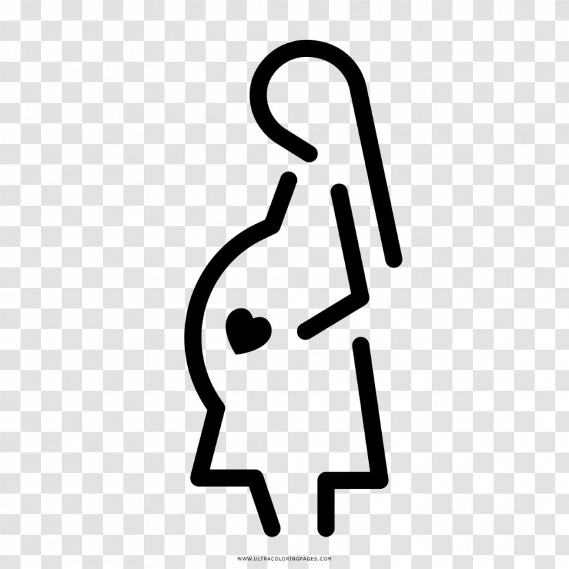 Pregnancy Drawing Obstetric Fistula Maternal Health - Coloring Book Transparent PNG