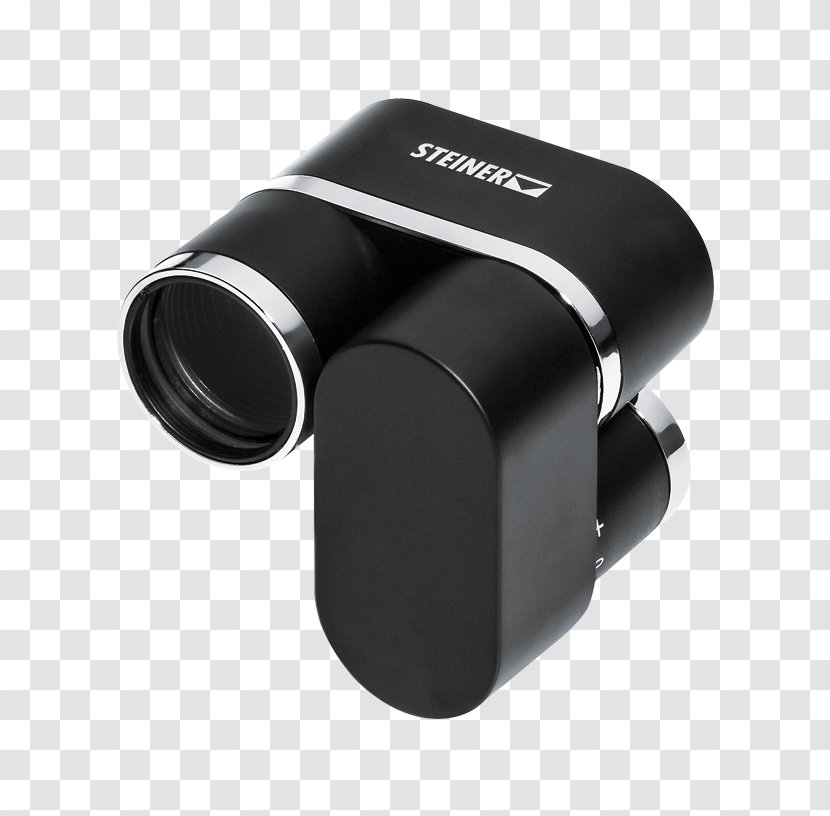 Monocular Steiner Miniscope 22 Mm Black Binoculars Optics Transparent PNG