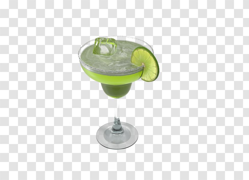 Margarita Cocktail Garnish Lemon - Cup - Green And Low Foot Ice Water Transparent PNG