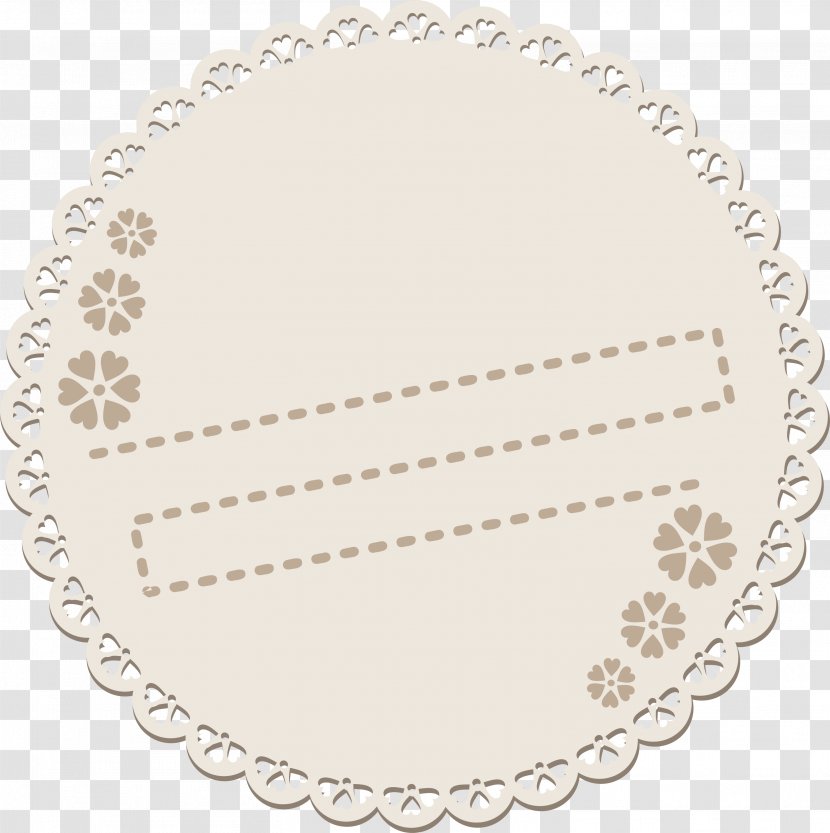 Euclidean Vector - Convite - Yellow Circle Lace Transparent PNG