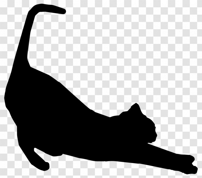 Cat Kitten Silhouette Clip Art - Like Mammal - Animal Silhouettes Transparent PNG