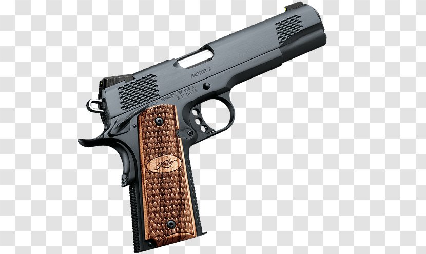 Kimber Manufacturing .45 ACP Custom Automatic Colt Pistol M1911 - Confirmed Sight Transparent PNG