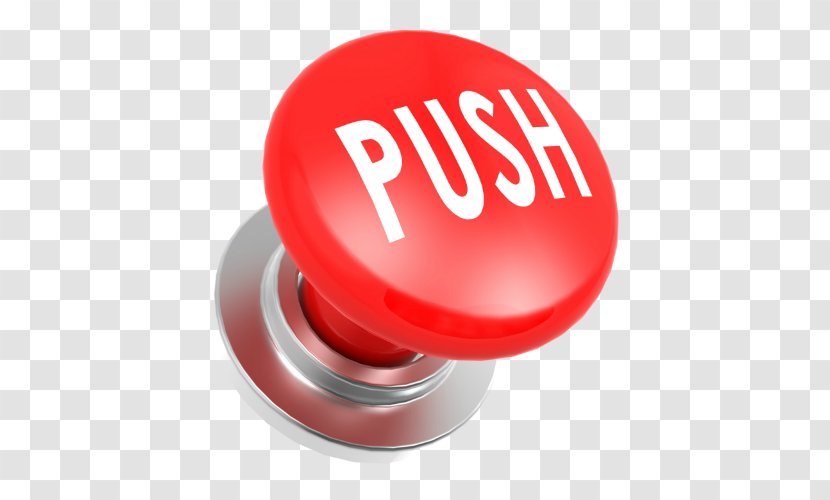 Push-button Stock Photography - Pushbutton - Big Red Transparent PNG
