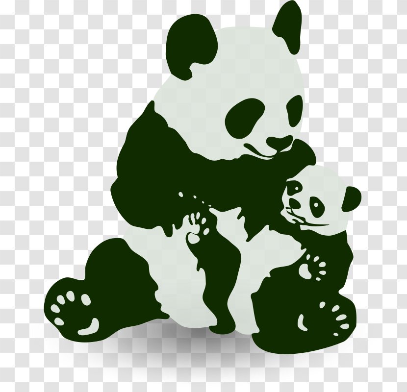Chengdu Research Base Of Giant Panda Breeding Bear Baby Shower - Cuteness - Mother And Transparent PNG