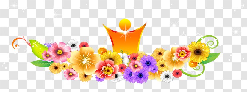 Floral Design Computer File - Flower Arranging - Vector Material Transparent PNG