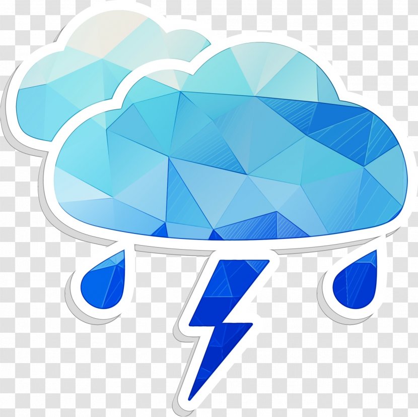Blue Clip Art Cloud Logo Table - Symbol Electric Transparent PNG