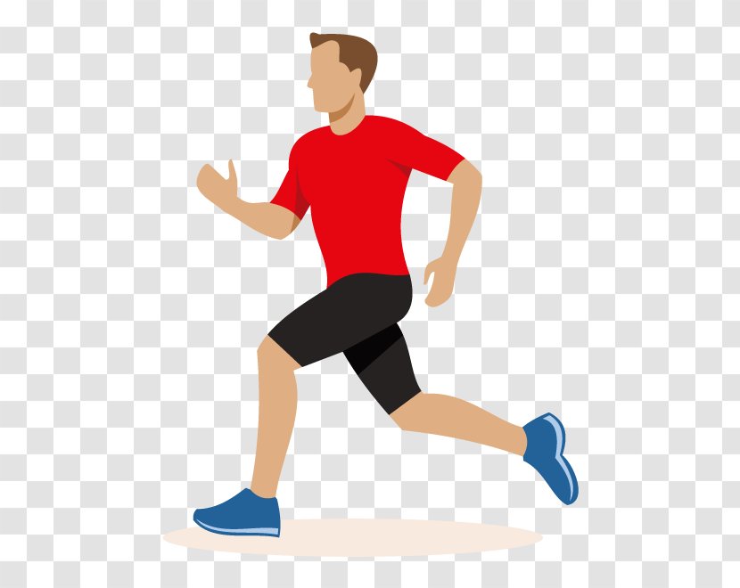 Running Cartoon - Sports - Vector Man Transparent PNG
