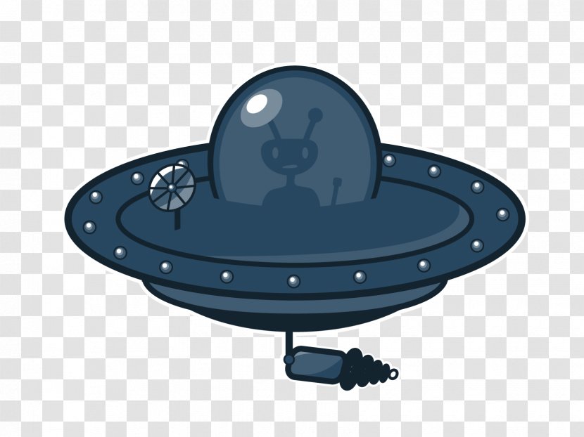 Unidentified Flying Object Extraterrestrials In Fiction Illustration - Black Triangle - UFO Vector Material Transparent PNG
