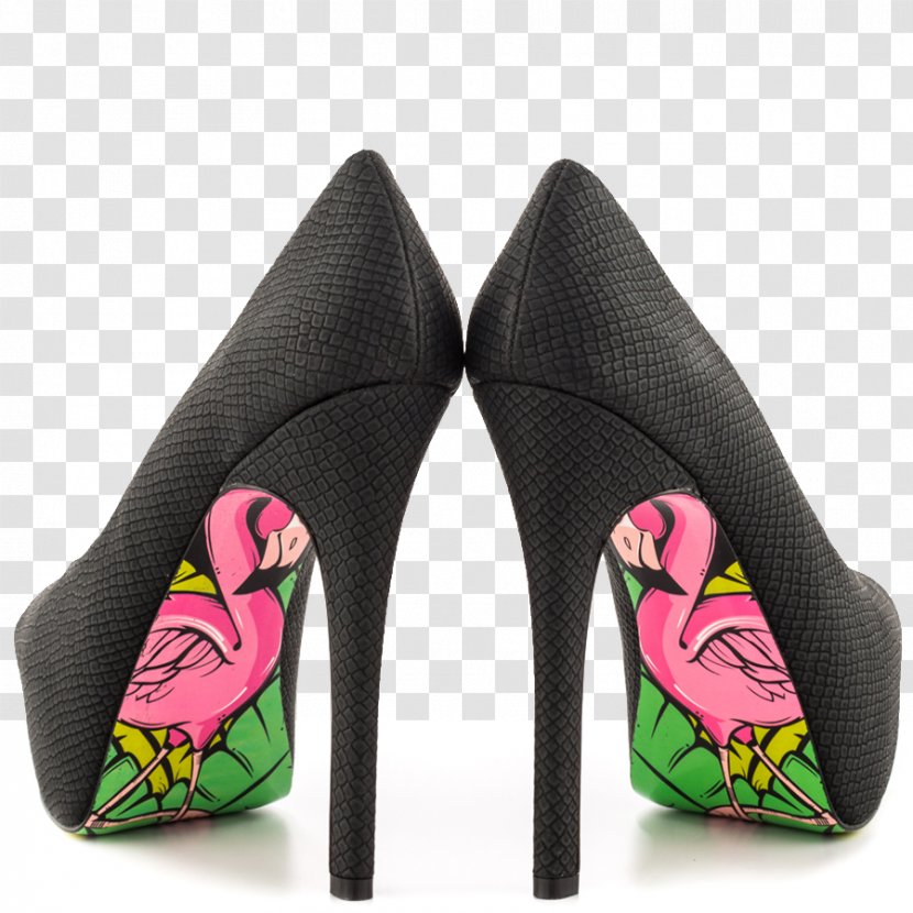 High-heeled Shoe Pink M - Design Transparent PNG
