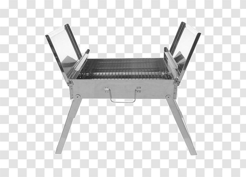 Barbecue Holzkohlegrill Stainless Steel Smoking Food - Metal Transparent PNG