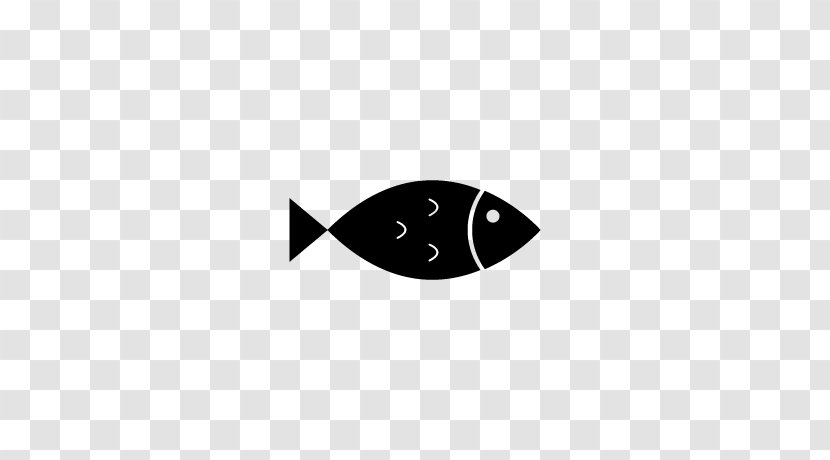 Fish Icon Design - Black And White - Jumping Transparent PNG