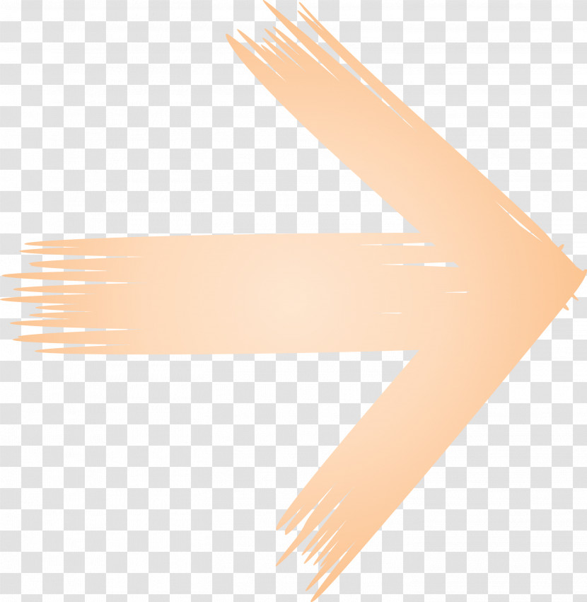 Brush Arrow Transparent PNG