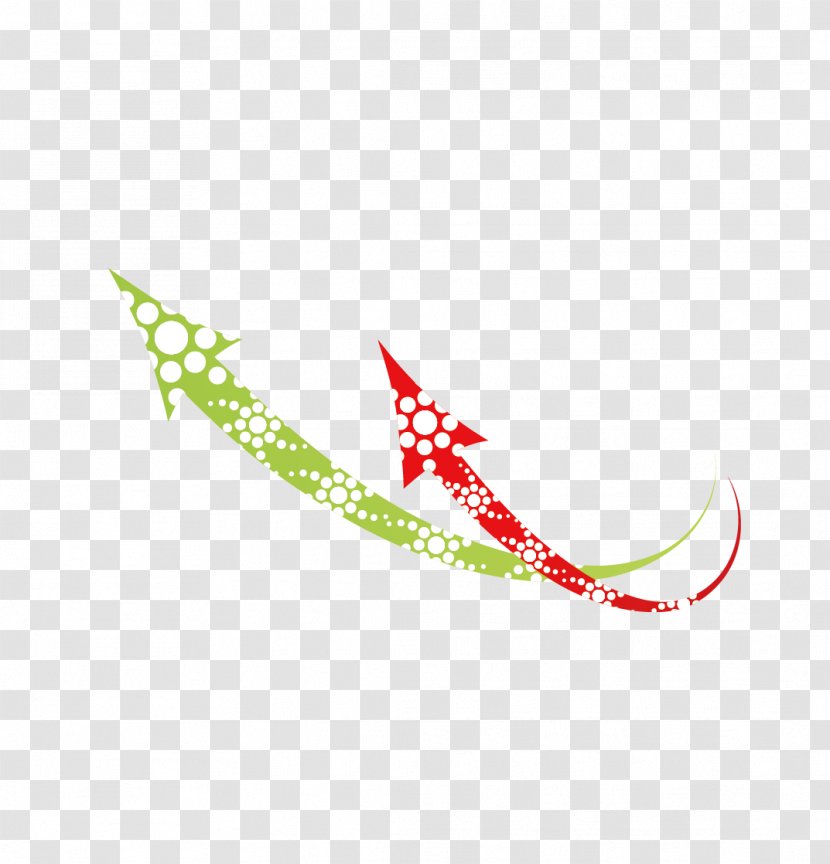 Red Download - Designer - Abstract Color Arrow Material Transparent PNG