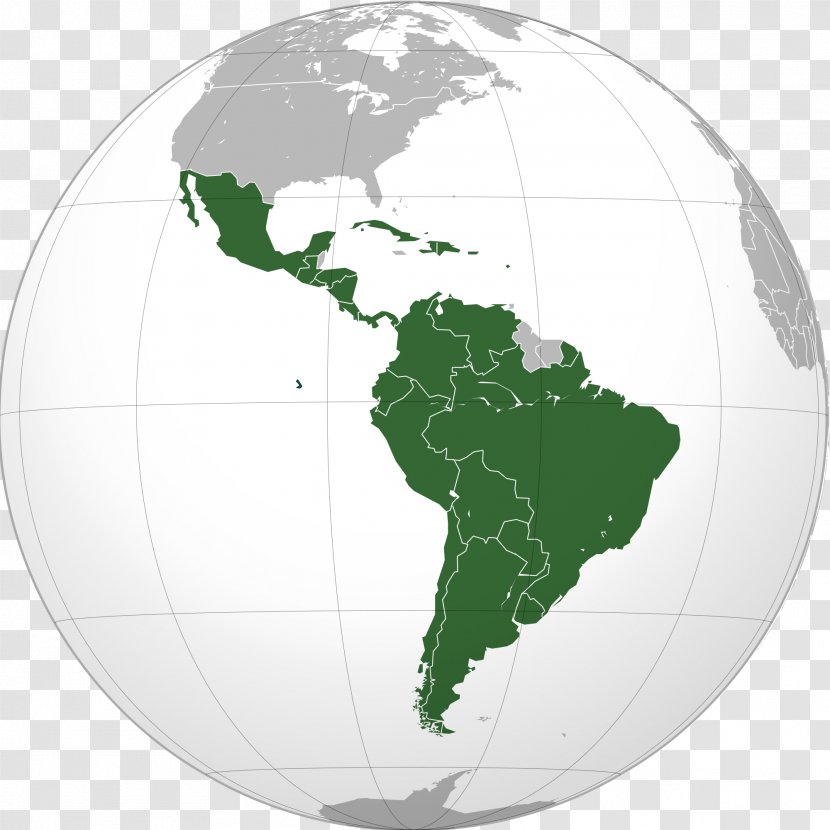 Latin America United States South Romance Languages - Caribbean Transparent PNG