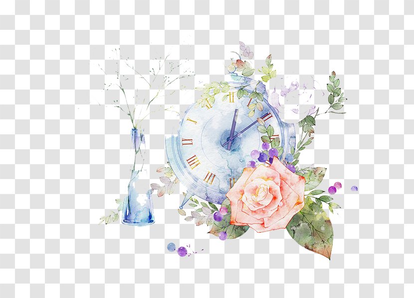 Watercolor Painting - Flora - Flowers Transparent PNG