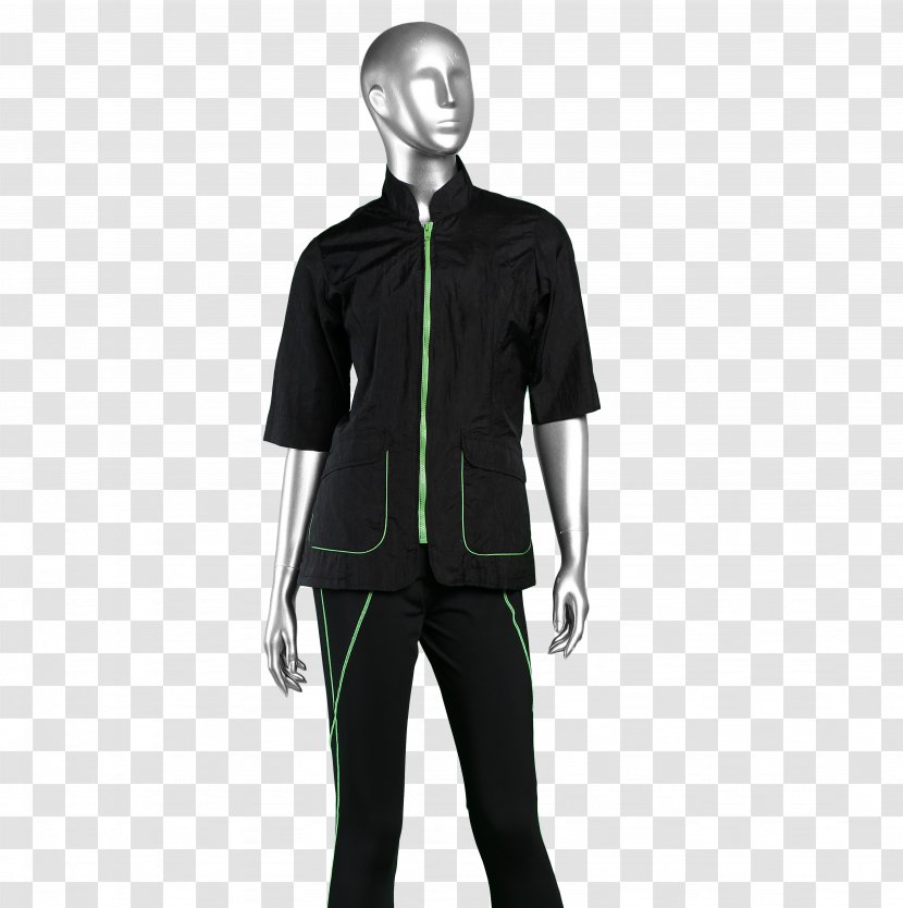 Sleeve Shoulder Wetsuit Outerwear - Grooming Uniforms Transparent PNG
