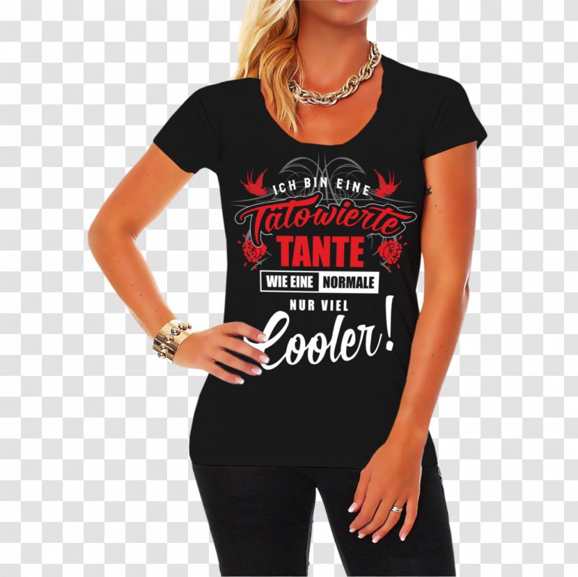 T-shirt Sleeve Woman Neckline Clothing - Cool Tattoos Transparent PNG