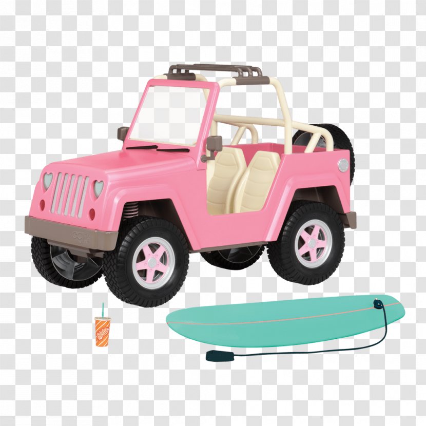 Our Generation 4x4 Electronic Jeep Car Doll Toy - Gourmet Kitchen Transparent PNG