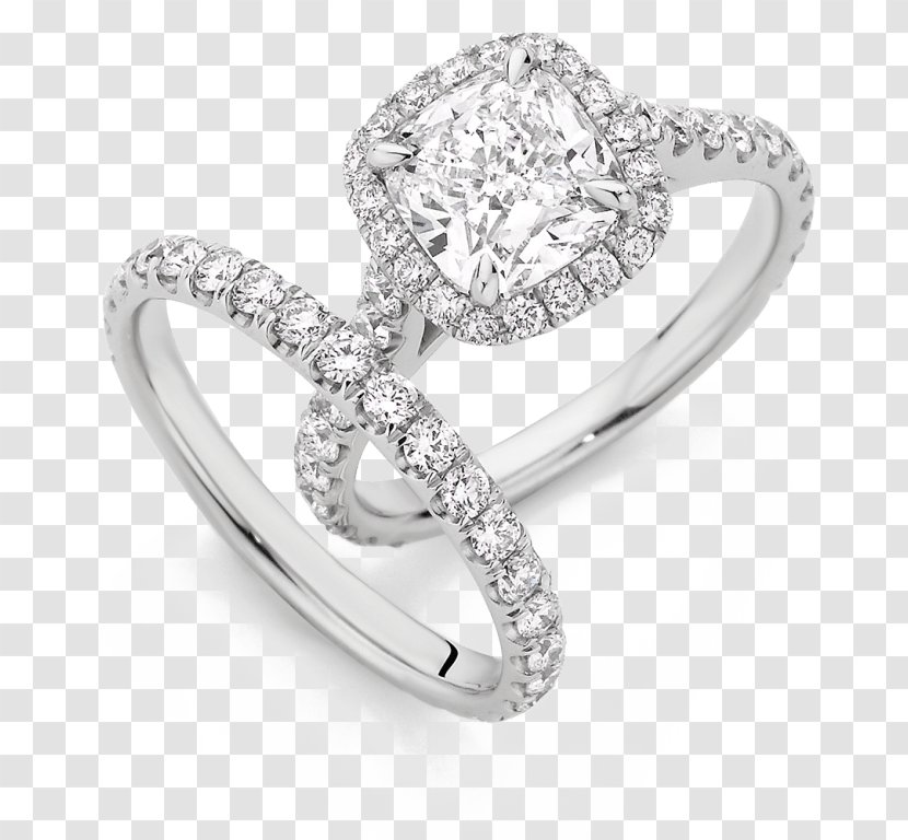 Engagement Ring Wedding Cake Diamond Cut - Gold Transparent PNG