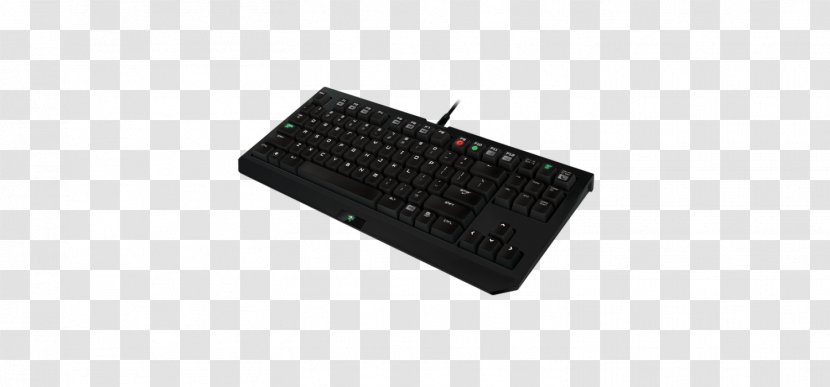 Computer Keyboard Razer BlackWidow Tournament Edition Wired 2014 US Numeric Keypads - Gaming Keypad - Technology Transparent PNG