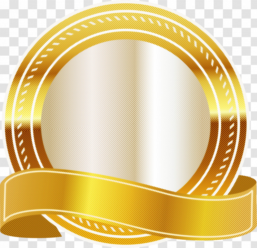 Yellow Material Property Circle Font Logo Transparent PNG